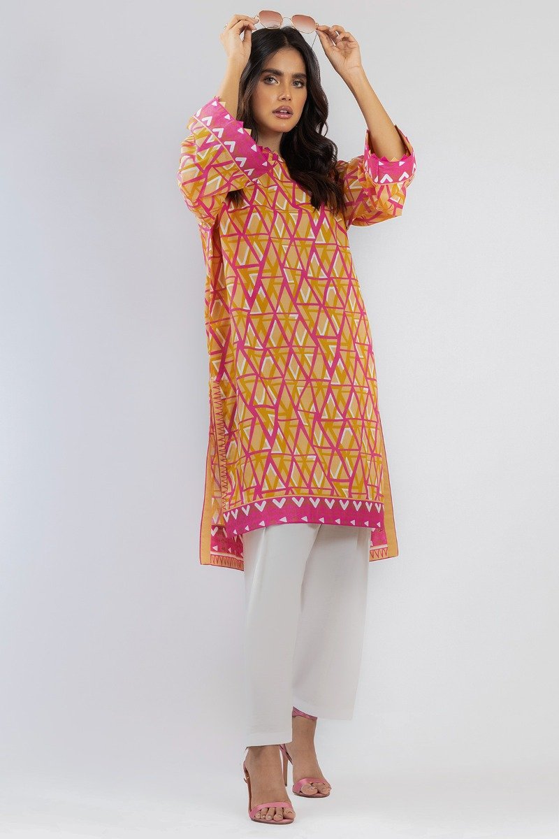 Alkaram - 1 Pc Printed Lawn Shirt