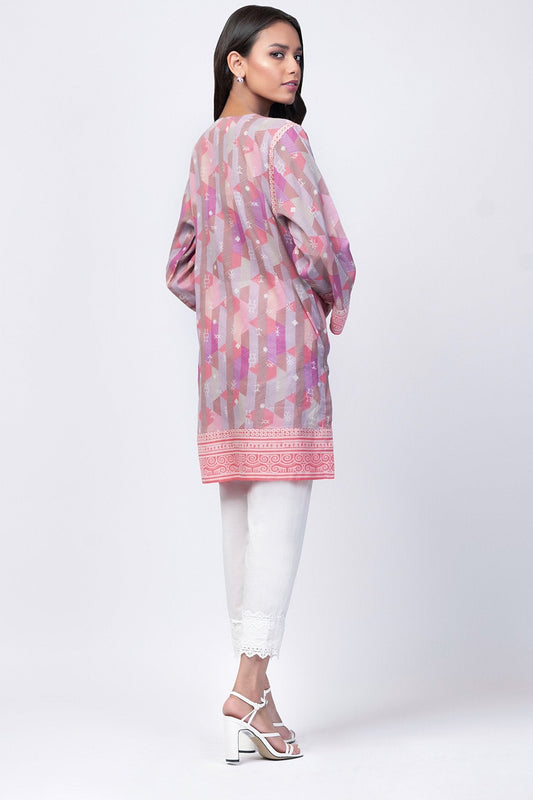 Alkaram - 1 Pc Printed Lawn Shirt