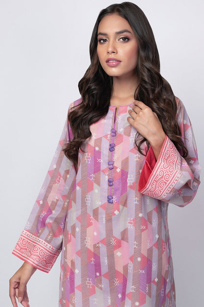 Alkaram - 1 Pc Printed Lawn Shirt