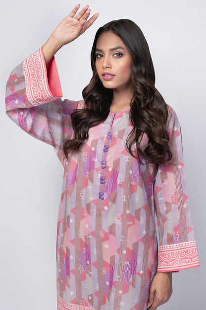 Alkaram - 1 Pc Printed Lawn Shirt