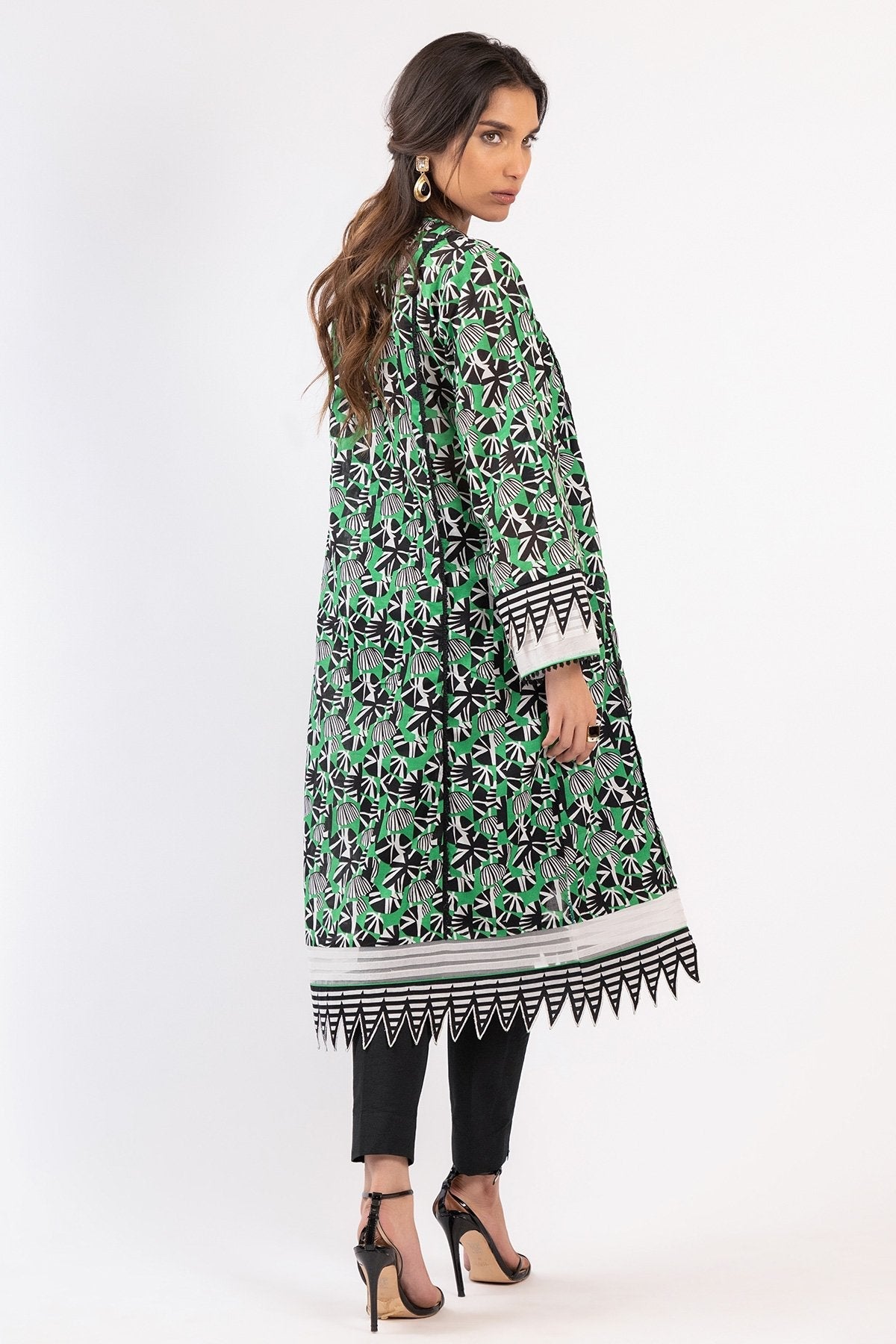 Alkaram - 1 Pc Printed Lawn Shirt