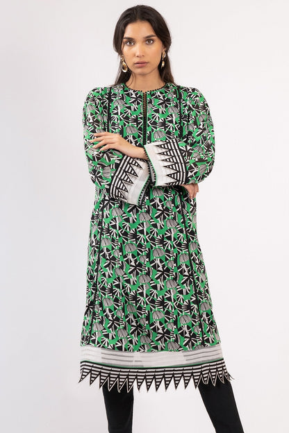 Alkaram - 1 Pc Printed Lawn Shirt