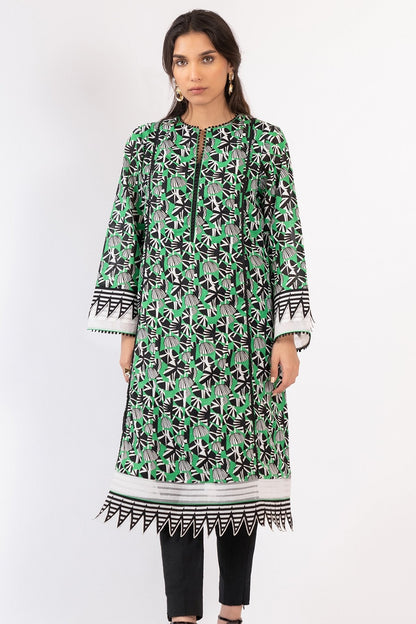 Alkaram - 1 Pc Printed Lawn Shirt