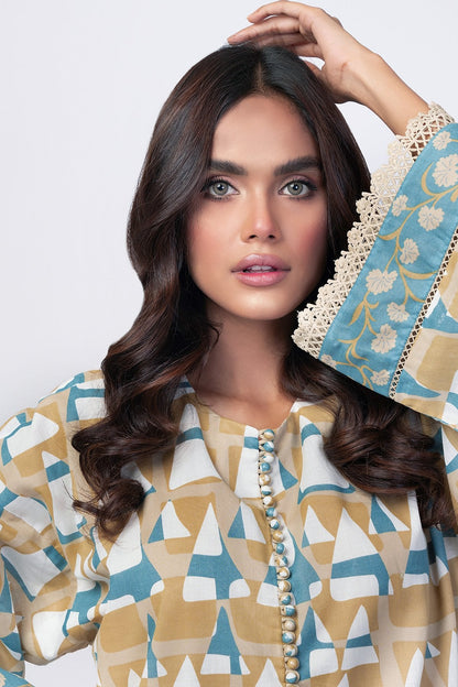 Alkaram - 1 Pc Printed Lawn Shirt