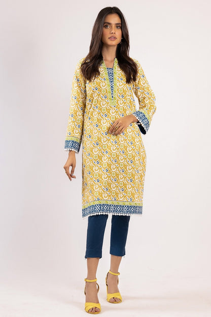 Alkaram - 1 Pc Printed Lawn Shirt
