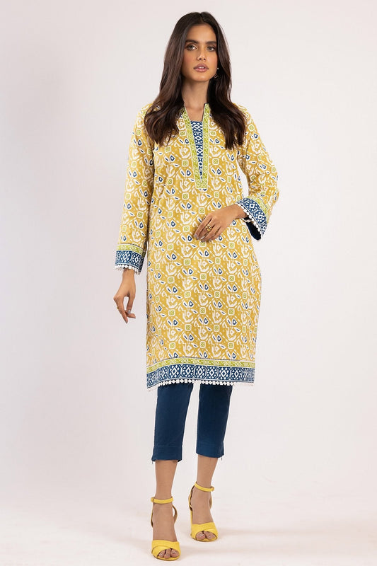 Alkaram - 1 Pc Printed Lawn Shirt