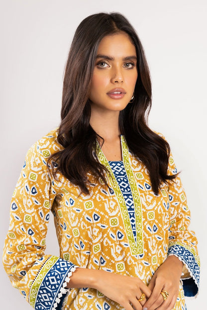 Alkaram - 1 Pc Printed Lawn Shirt