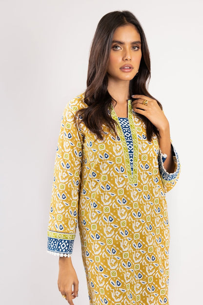 Alkaram - 1 Pc Printed Lawn Shirt