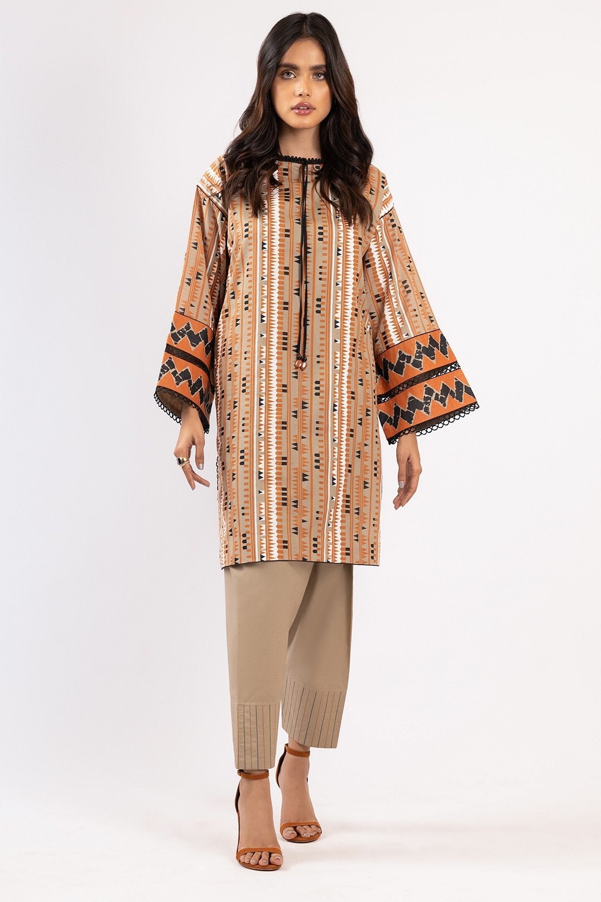Alkaram - 1 Pc Printed Lawn Shirt