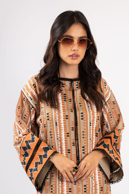 Alkaram - 1 Pc Printed Lawn Shirt