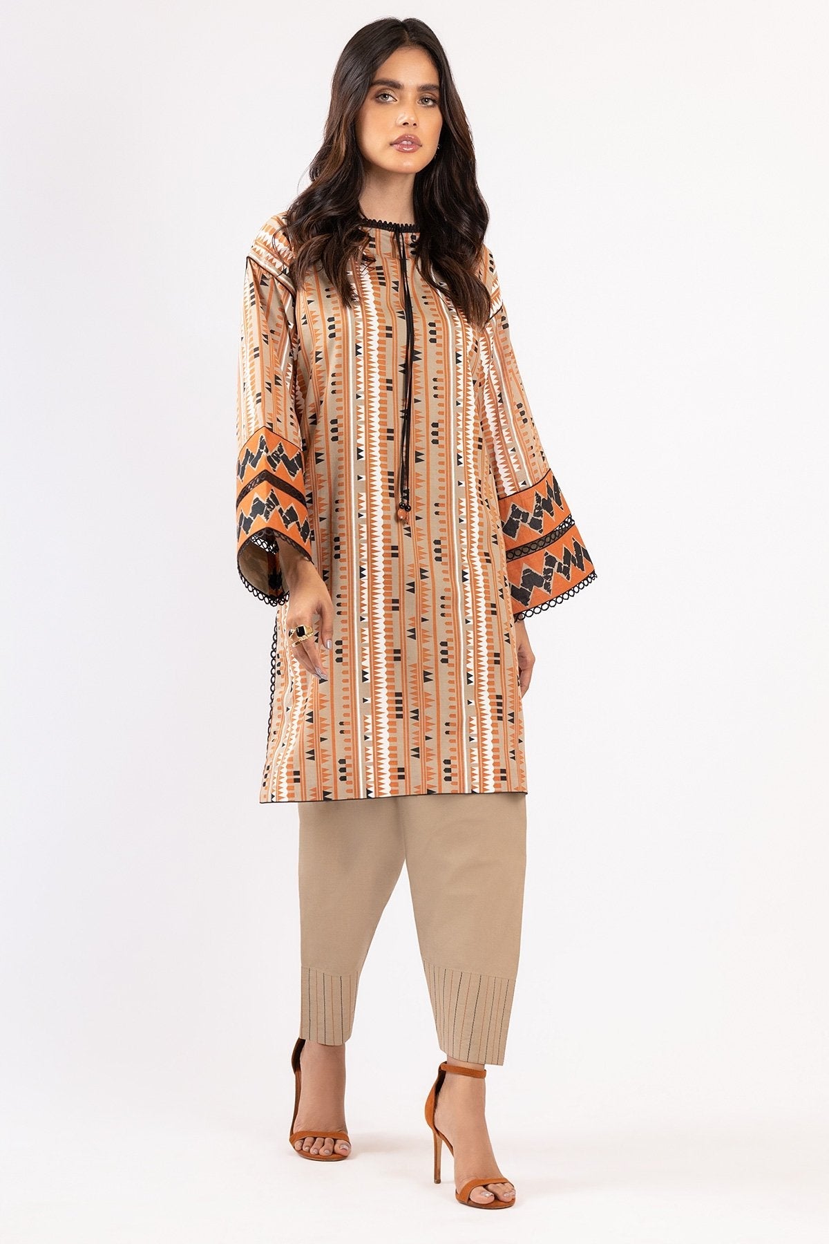 Alkaram - 1 Pc Printed Lawn Shirt