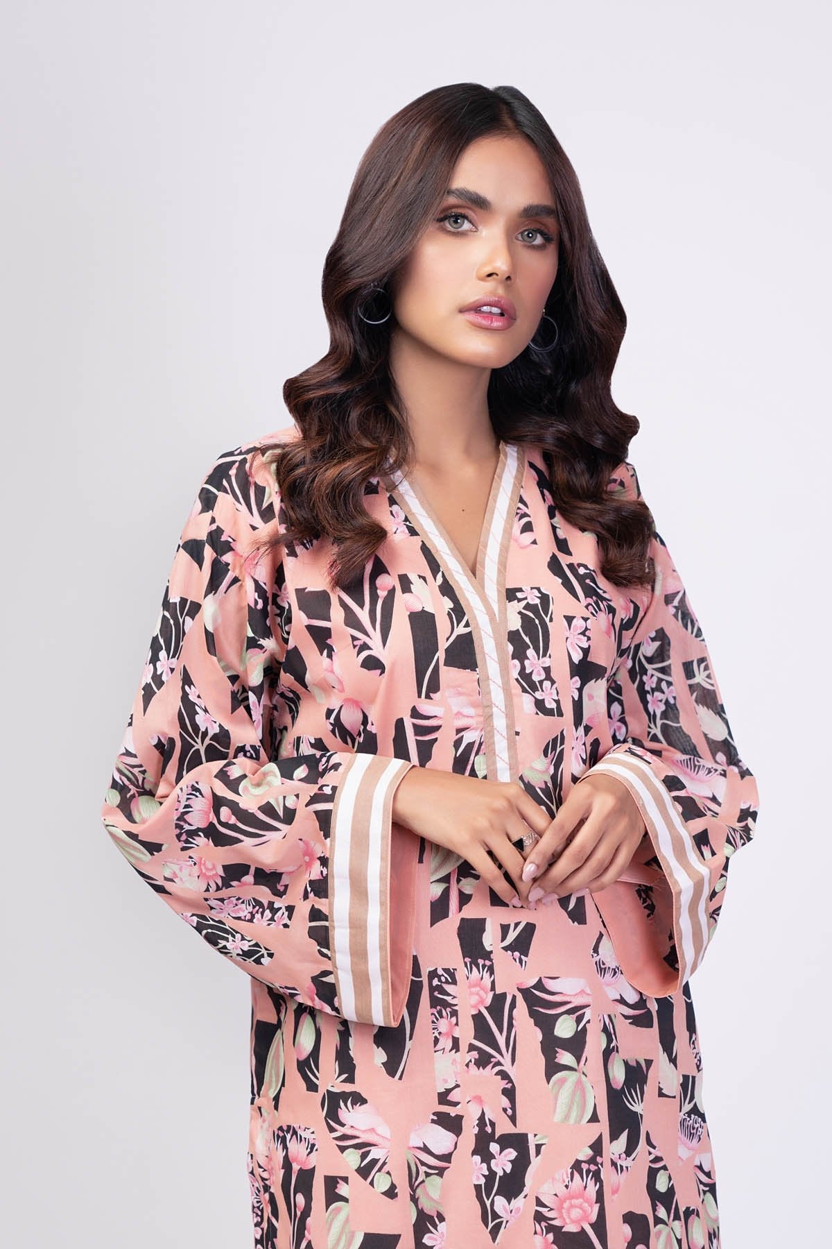Alkaram - 1 Pc Printed Lawn Shirt