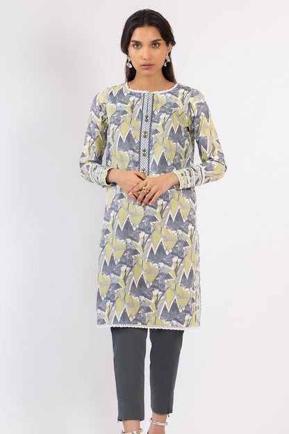 Alkaram - 1 Pc Printed Lawn Shirt