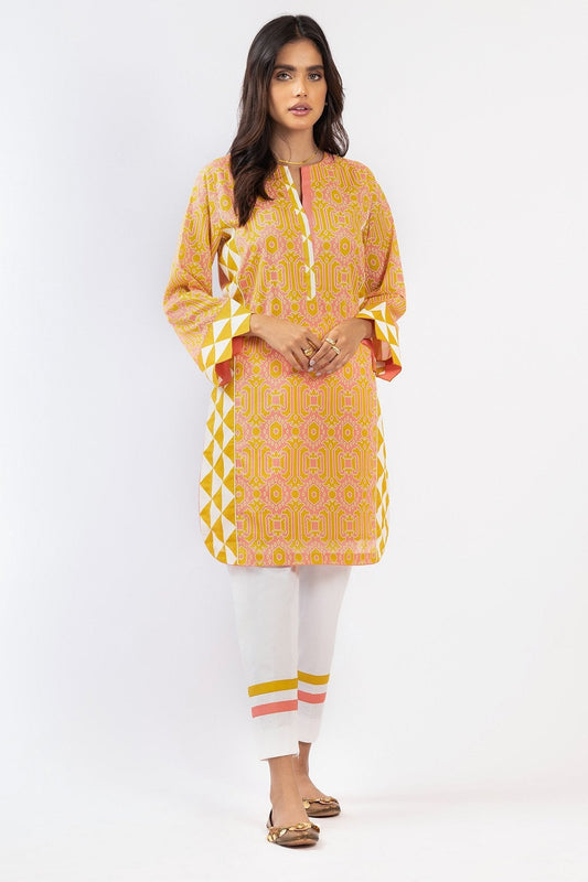 Alkaram - 1 Pc Printed Lawn Shirt