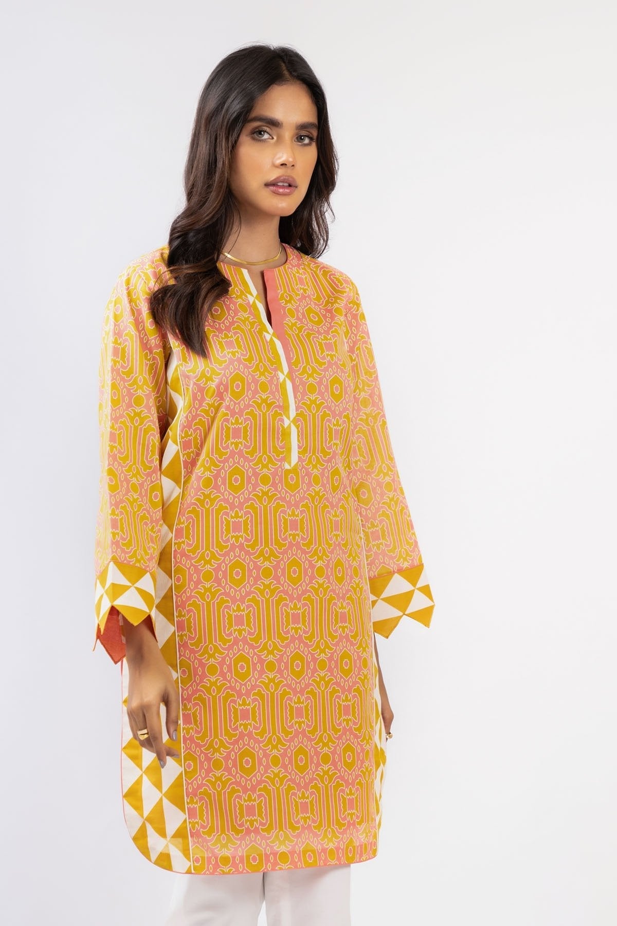 Alkaram - 1 Pc Printed Lawn Shirt