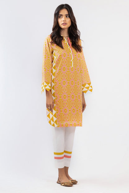 Alkaram - 1 Pc Printed Lawn Shirt