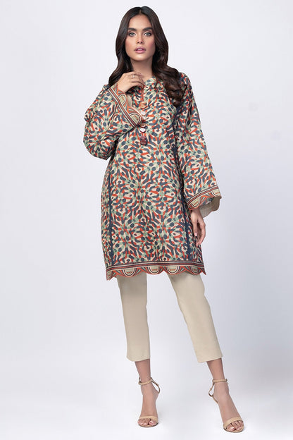 Alkaram - 1 Pc Printed Lawn Shirt