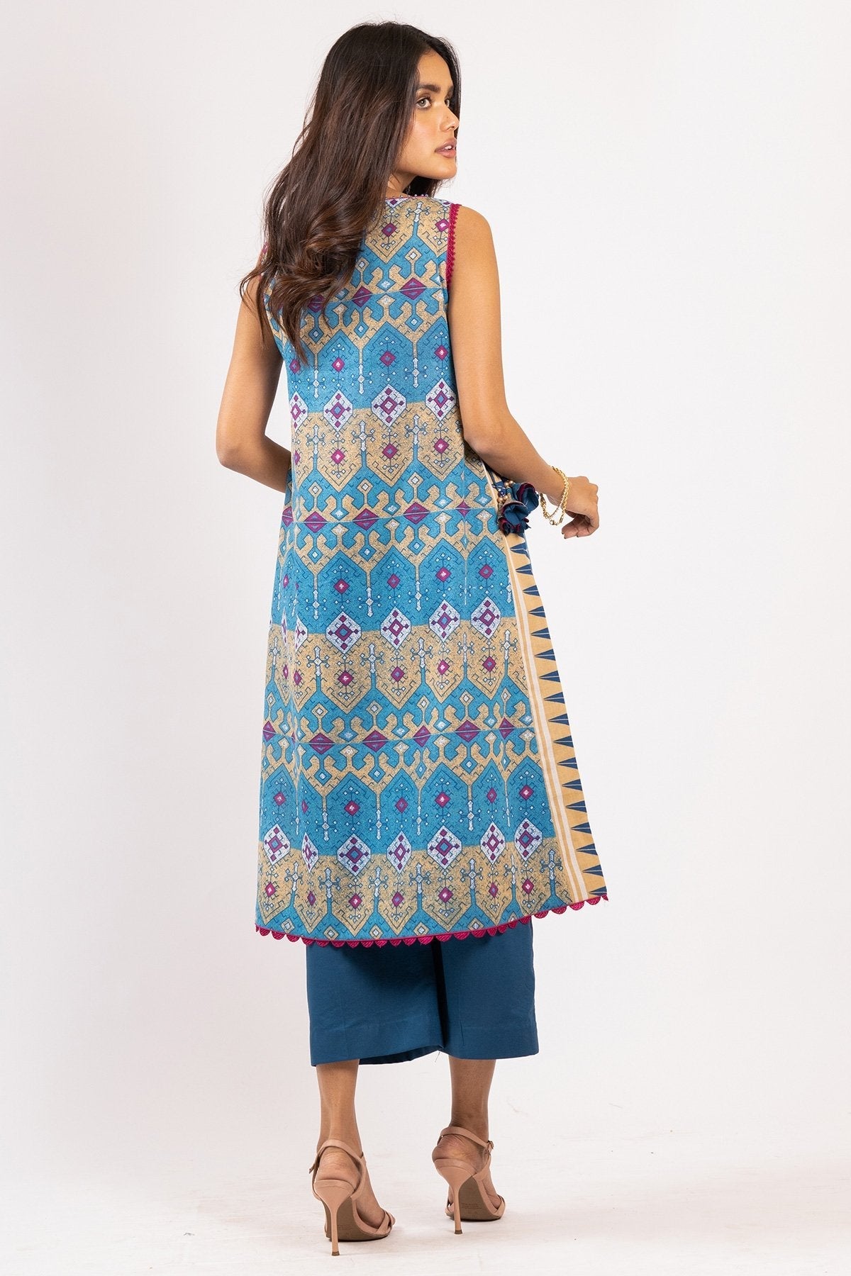 1 Pc Printed Lawn Shirt