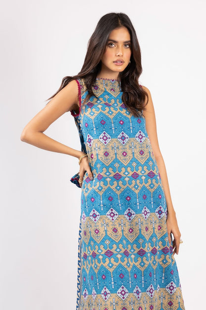 1 Pc Printed Lawn Shirt