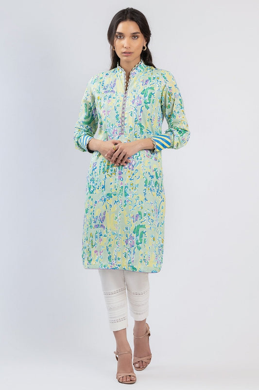 Alkaram - 1 Pc Printed Lawn Shirt
