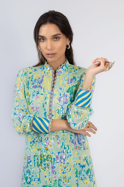 Alkaram - 1 Pc Printed Lawn Shirt