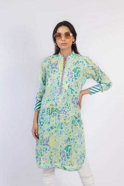 Alkaram - 1 Pc Printed Lawn Shirt
