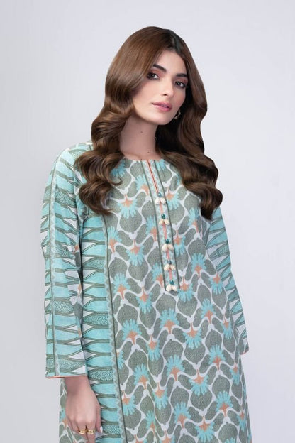 Alkaram - 1 Pc Printed Lawn Shirt