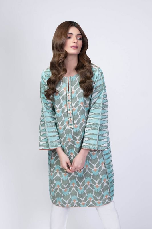 Alkaram - 1 Pc Printed Lawn Shirt