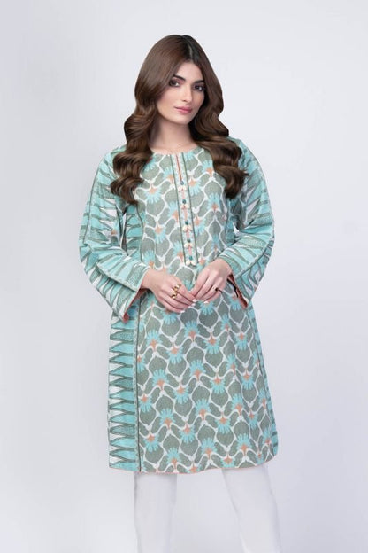 Alkaram - 1 Pc Printed Lawn Shirt