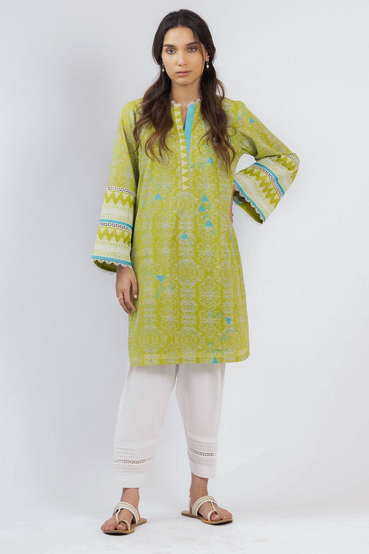 Alkaram - 1 Pc Printed Lawn Shirt