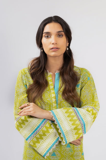 Alkaram - 1 Pc Printed Lawn Shirt