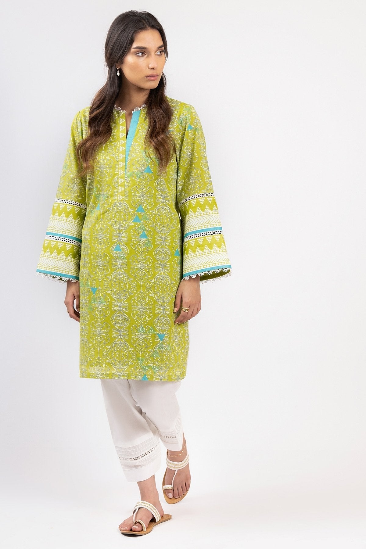 Alkaram - 1 Pc Printed Lawn Shirt