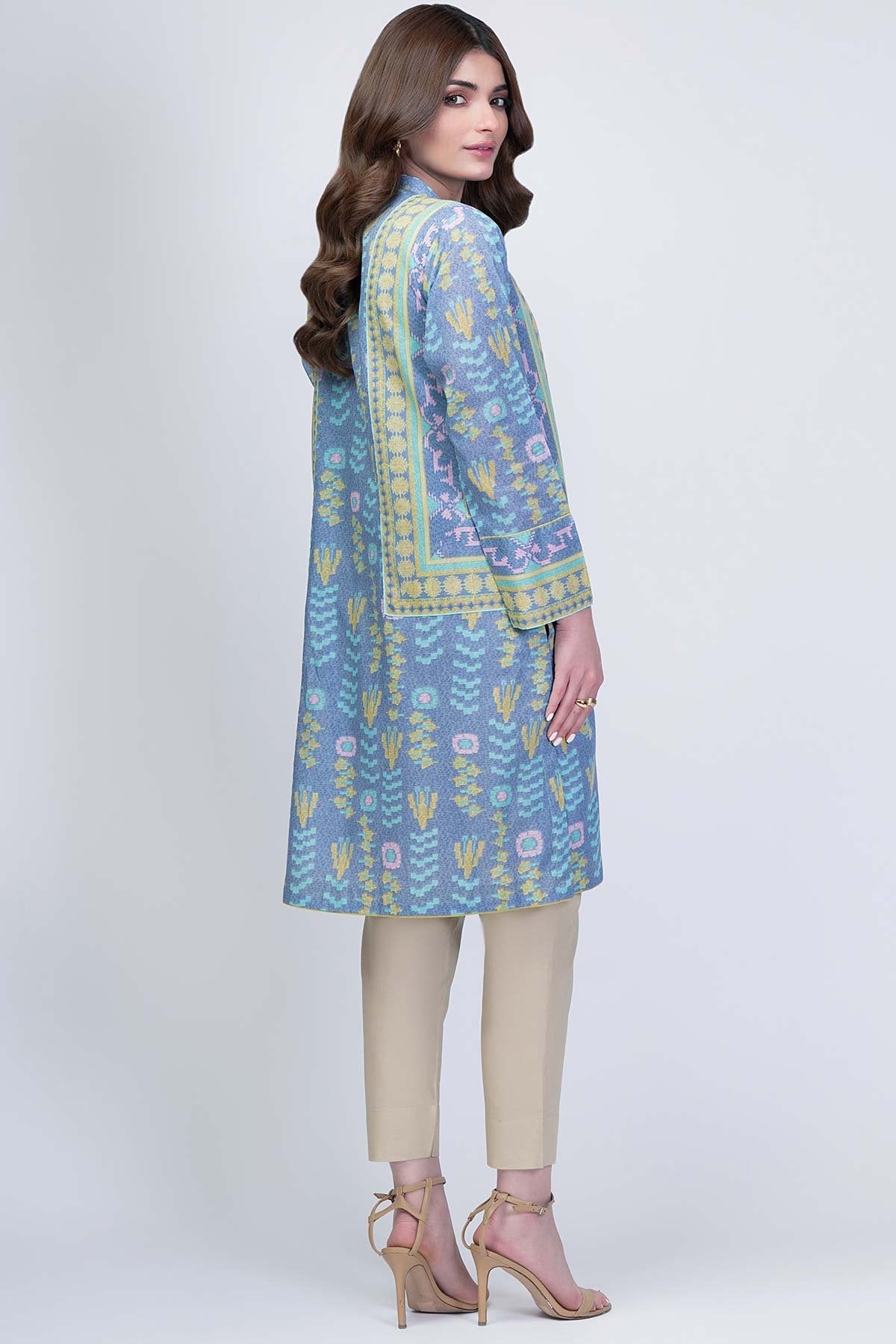 Alkaram - 1 Pc Printed Lawn Shirt