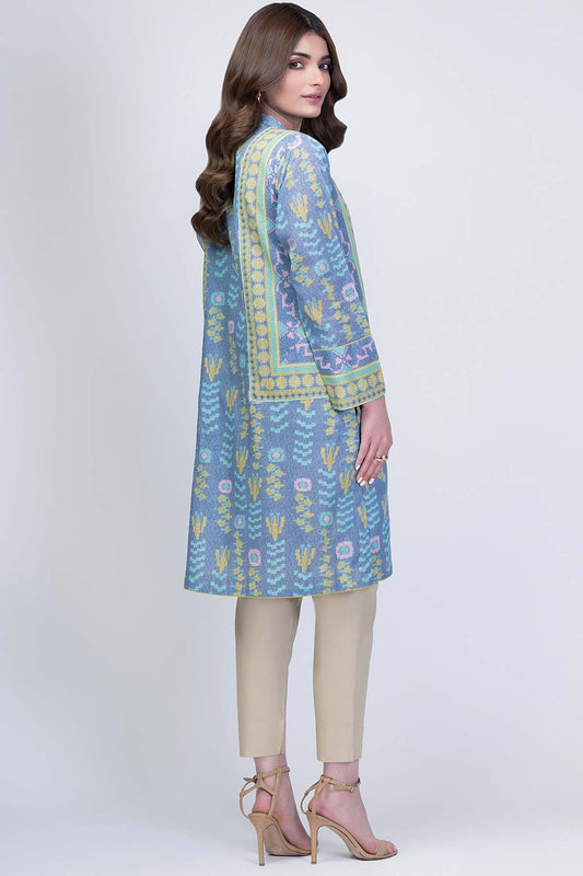 Alkaram - 1 Pc Printed Lawn Shirt