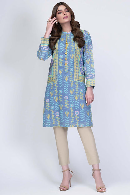 Alkaram - 1 Pc Printed Lawn Shirt
