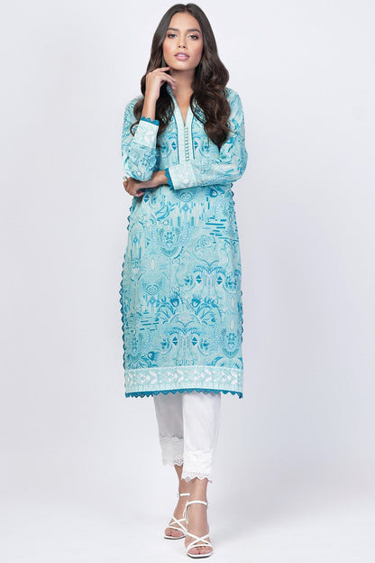 Alkaram - 1 Pc Printed Lawn Shirt