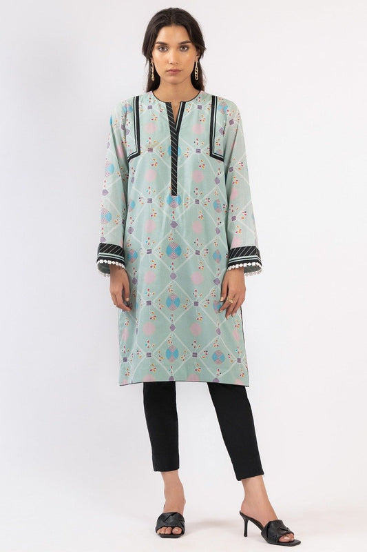 Alkaram - 1 Pc Printed Lawn Shirt