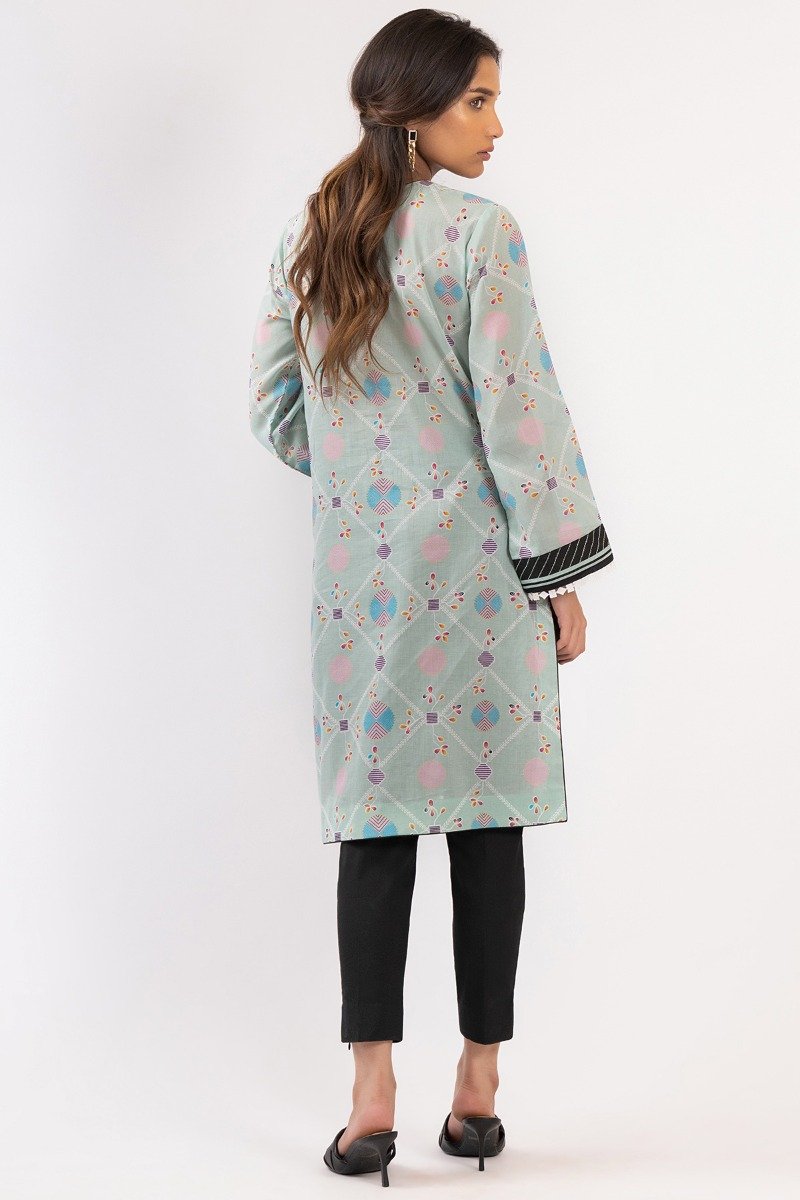 Alkaram - 1 Pc Printed Lawn Shirt