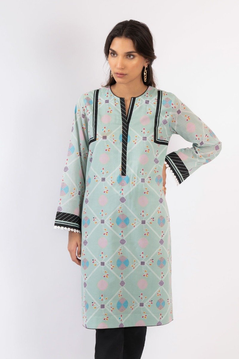 Alkaram - 1 Pc Printed Lawn Shirt