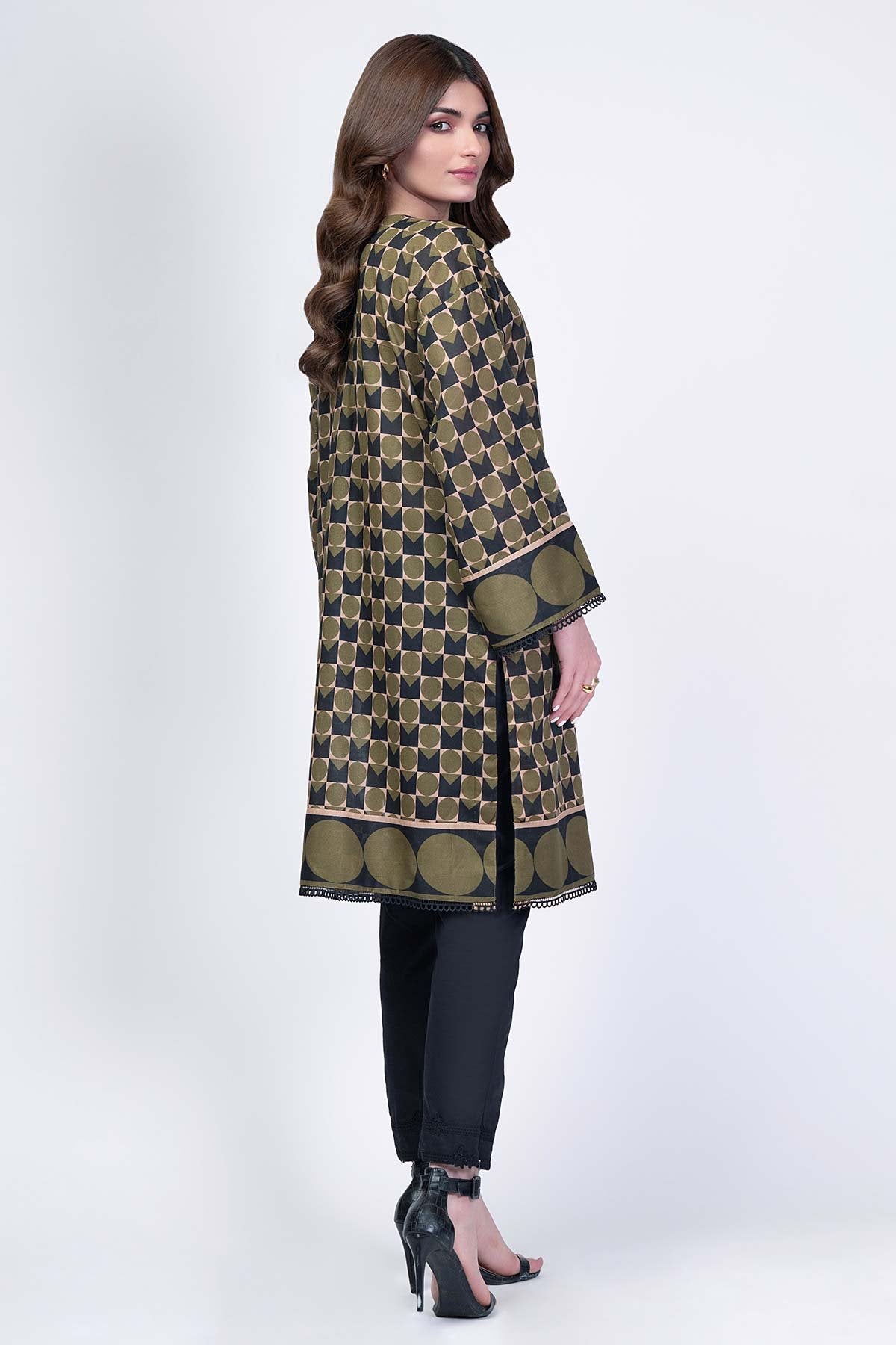 Alkaram - 1 Pc Printed Lawn Shirt