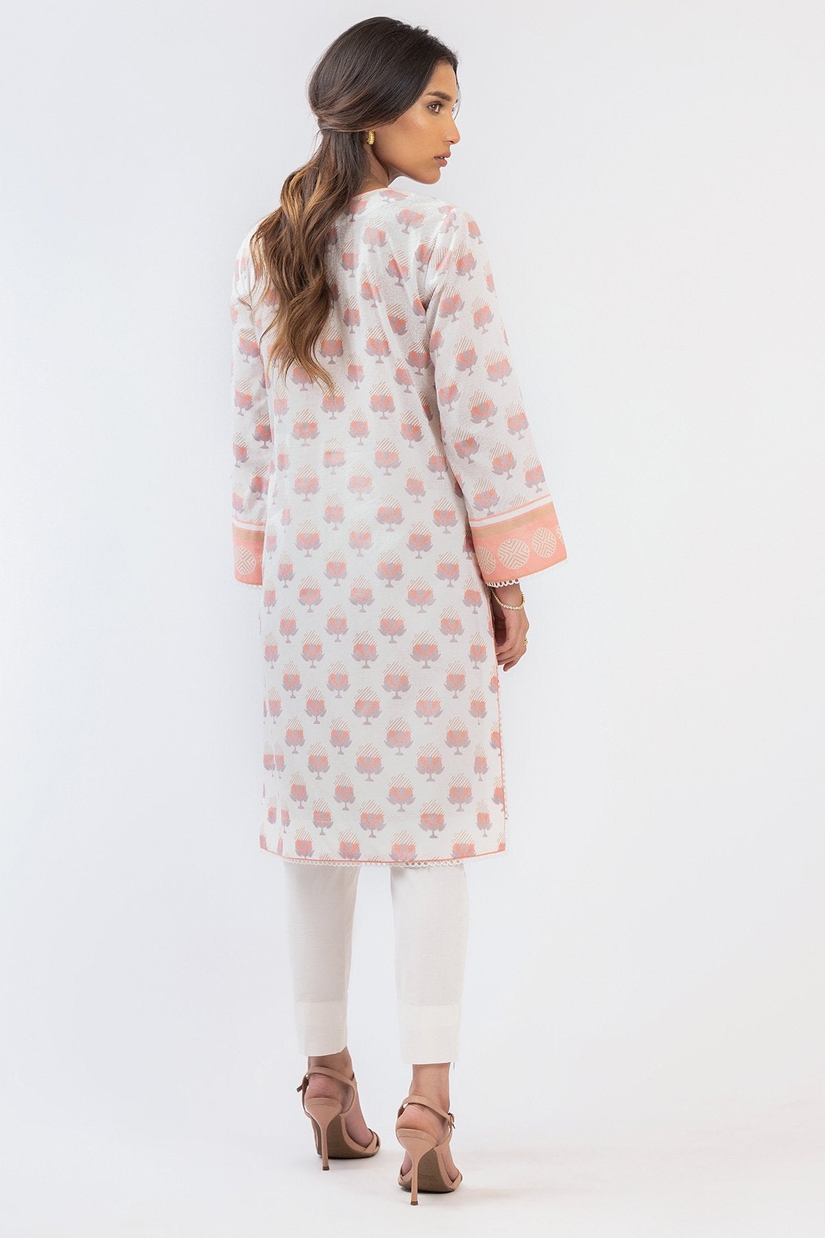 Alkaram - 1 Pc Printed Lawn Shirt