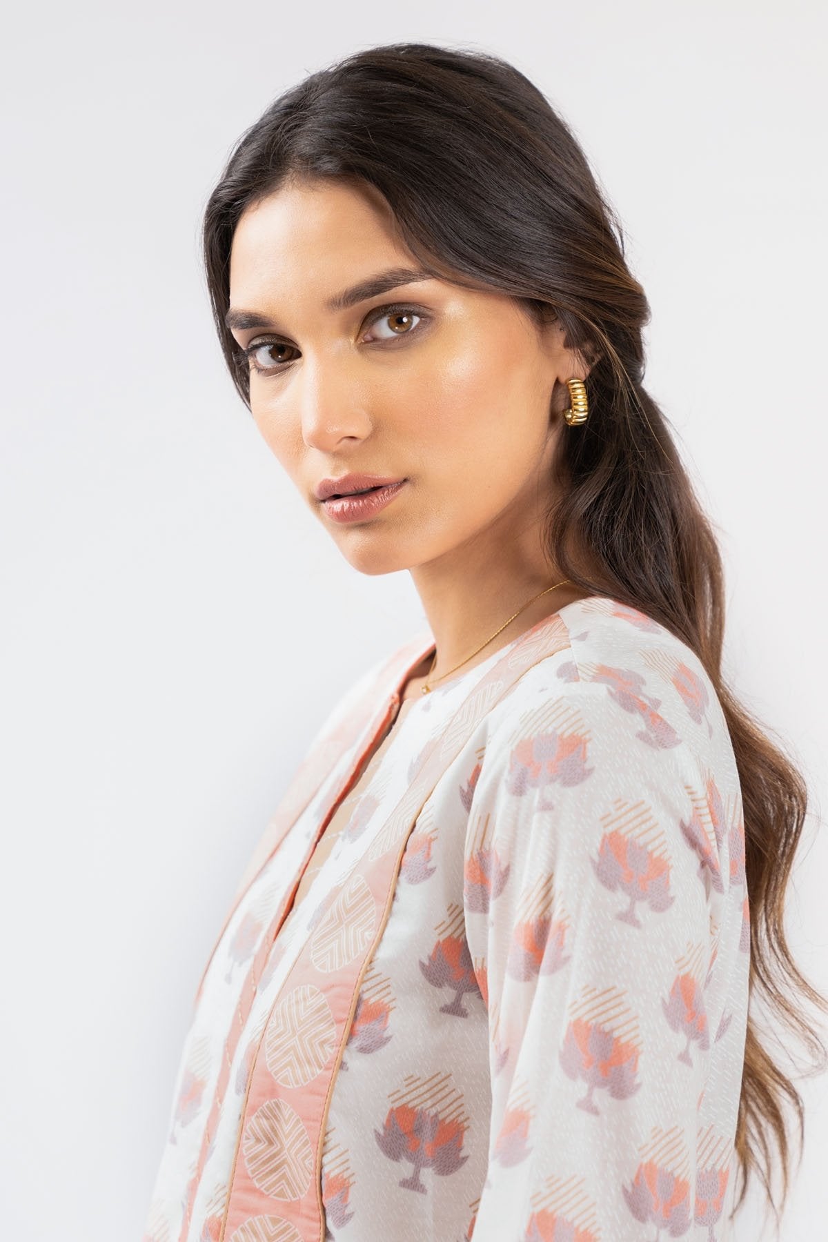 Alkaram - 1 Pc Printed Lawn Shirt