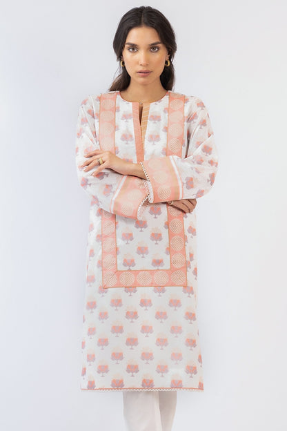 Alkaram - 1 Pc Printed Lawn Shirt