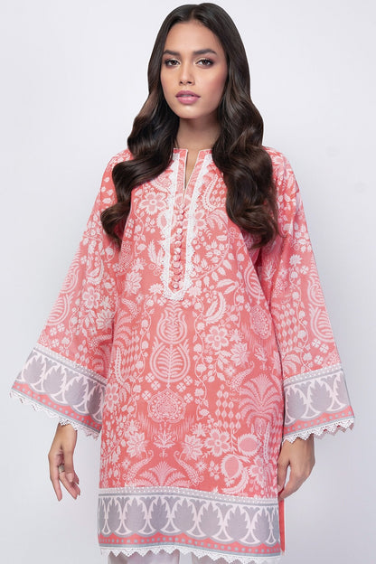 Alkaram - 1 Pc Printed Lawn Shirt