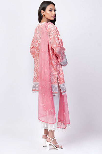 Alkaram - 1 Pc Printed Lawn Shirt