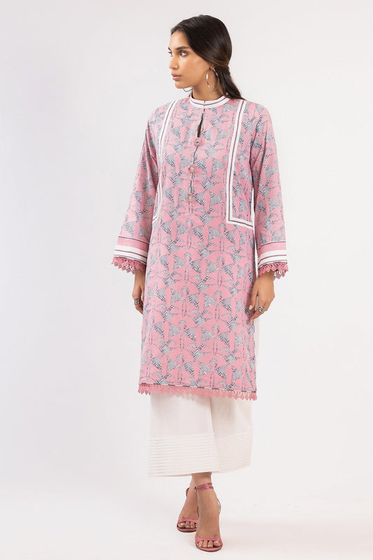 Alkaram - 1 Pc Printed Lawn Shirt