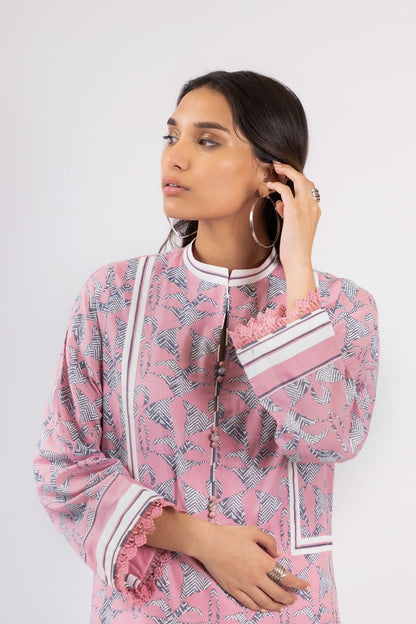 Alkaram - 1 Pc Printed Lawn Shirt