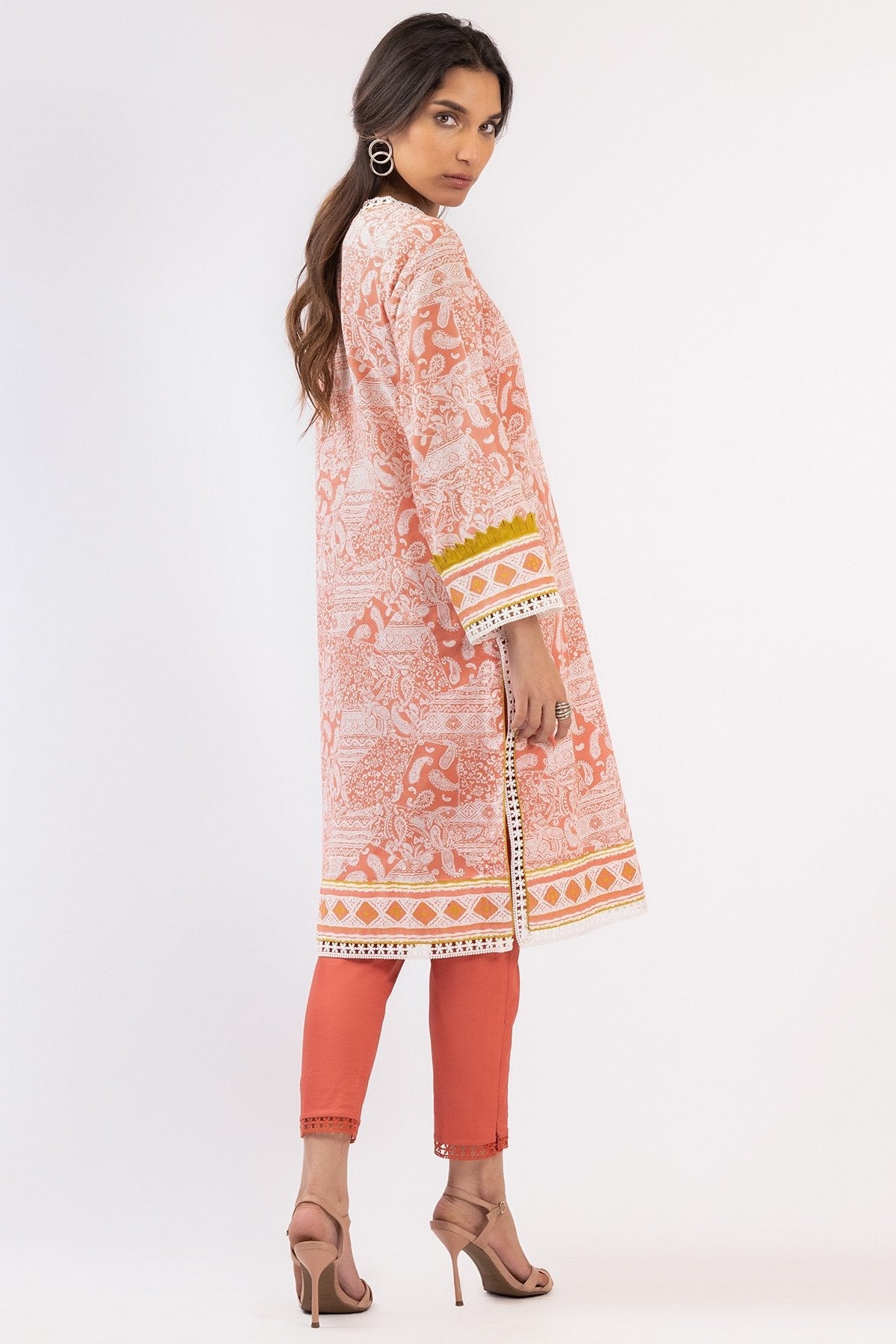 Alkaram - 1 Pc Printed Lawn Shirt