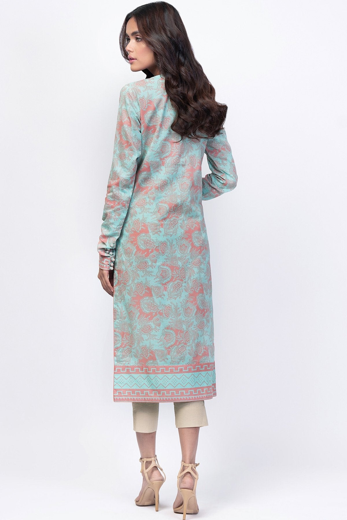 Alkaram - 1 Pc Printed Lawn Shirt