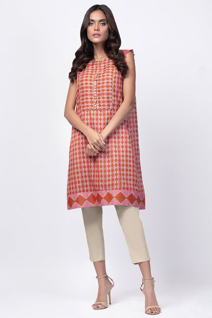 Alkaram - 1 Pc Printed Lawn Shirt